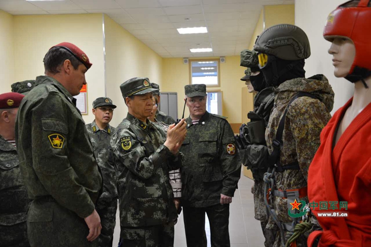 武警部队与俄罗斯国民近卫军将举行联合反恐训练